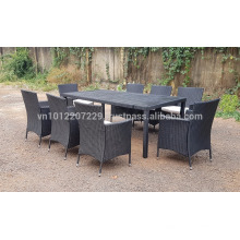 PE Poly Wicker Rattan Outdoor / Meubles de jardin - Cube set